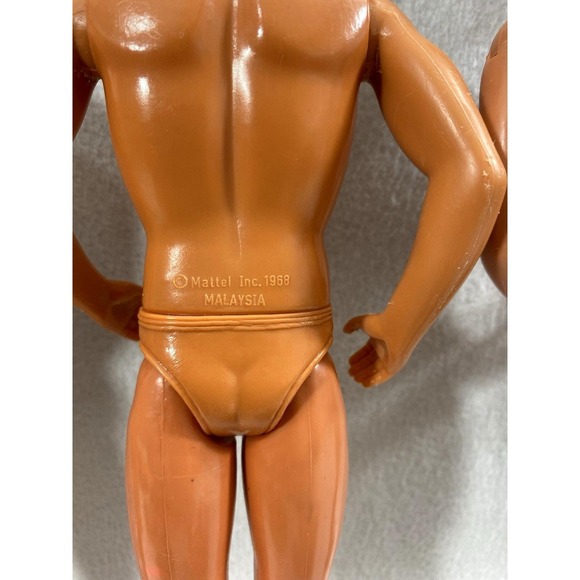 Vintage 1968 Ken Dolls Lot Of 7 One No Head Two Rooted Hair Ken Clothes Toy Gift - Picture 13 of 16